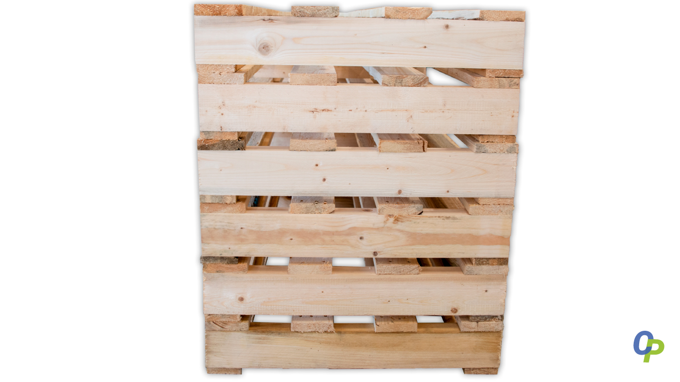 PALLET 2VIE CON TAVOLE DI RINFORZO